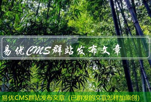 易优CMS