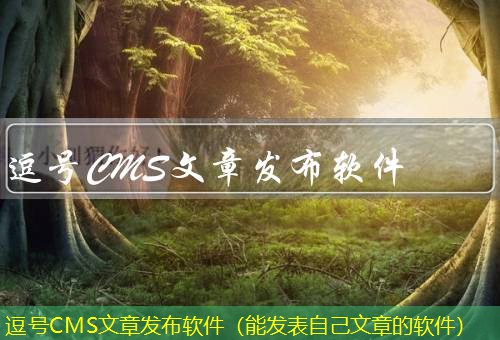 逗号CMS