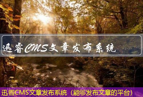 迅睿CMS